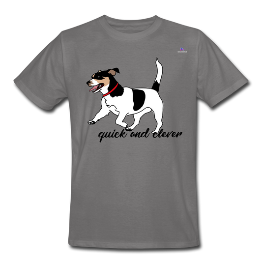 Camiseta de trabajo"jack russel terrier" - gris
