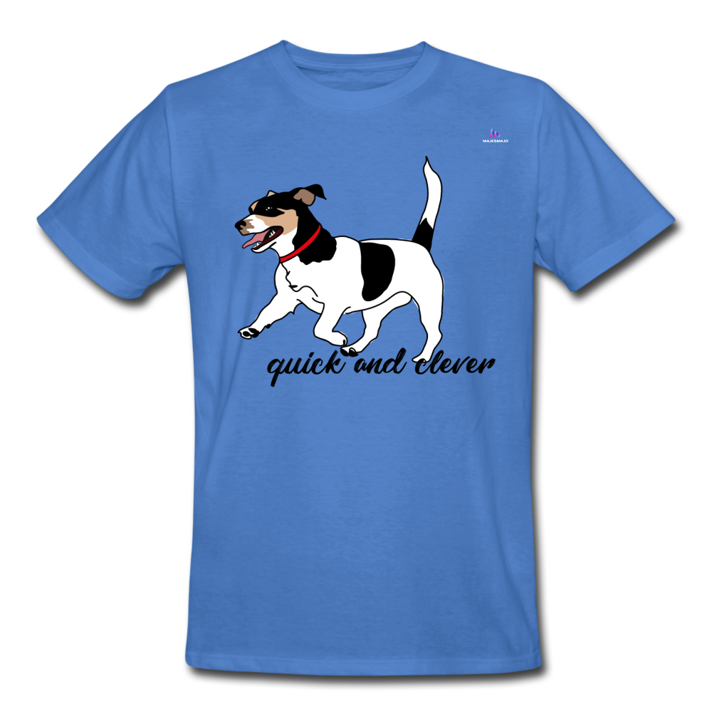 Camiseta de trabajo"jack russel terrier" - azul