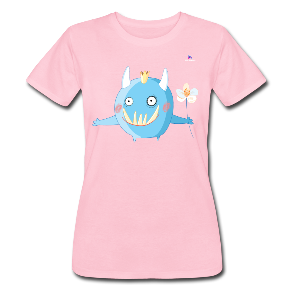 Camiseta para mujer de Bella + Canvas"Monster" - fucsia lady