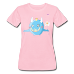 Camiseta para mujer de Bella + Canvas"Monster" - fucsia lady