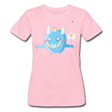 Camiseta para mujer de Bella + Canvas"Monster" - fucsia lady