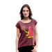 Camiseta con manga enrollada