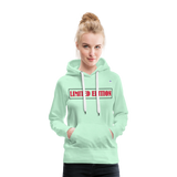 Sudadera con capucha premium"heavy metal" - light mint