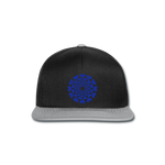 Gorra Snapback"Heart Circle" - black/grey