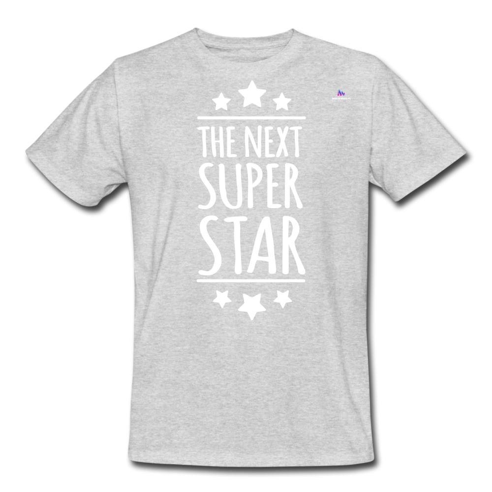 Camiseta de trabajo"the next superstar" - heather grey