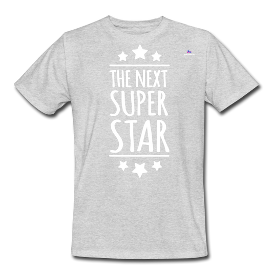 Camiseta de trabajo"the next superstar" - heather grey