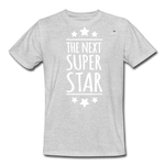 Camiseta de trabajo"the next superstar" - heather grey