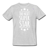 Camiseta de trabajo"the next superstar" - heather grey