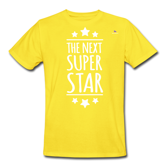 Camiseta de trabajo"the next superstar" - yellow