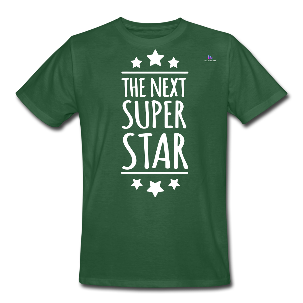 Camiseta de trabajo"the next superstar" - bottle green