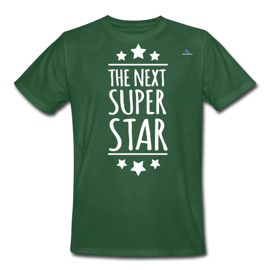 Camiseta de trabajo"the next superstar" - bottle green