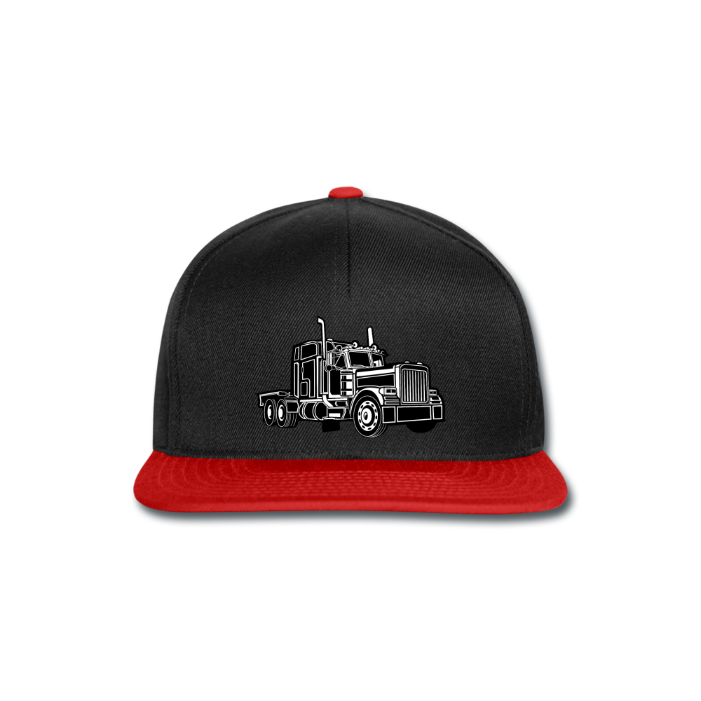 Gorra Snapback"Big Truck" - black/red