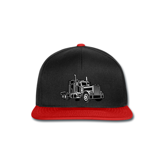 Gorra Snapback"Big Truck" - black/red