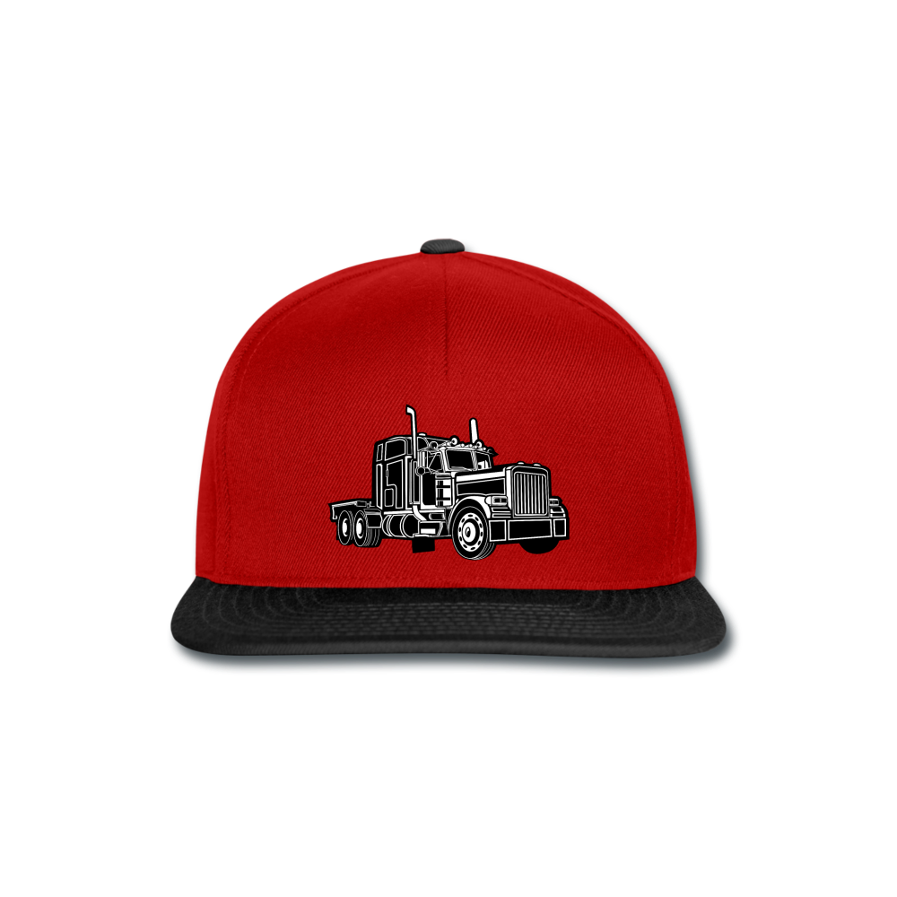 Gorra Snapback"Big Truck" - red/black
