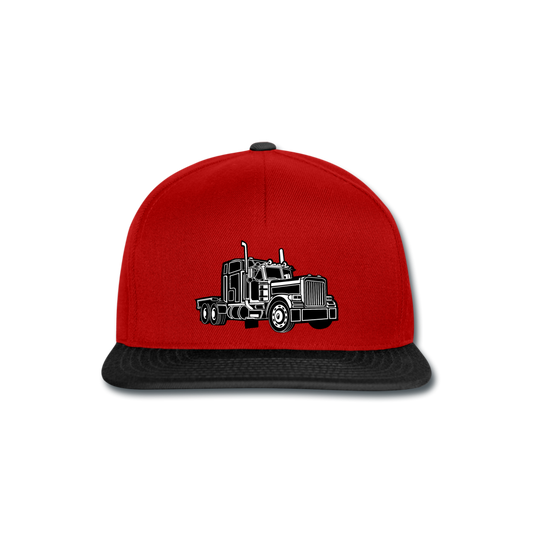 Gorra Snapback"Big Truck" - red/black