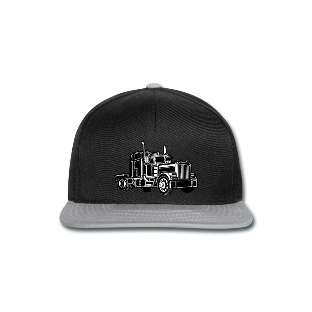 Gorra Snapback"Big Truck" - black/grey