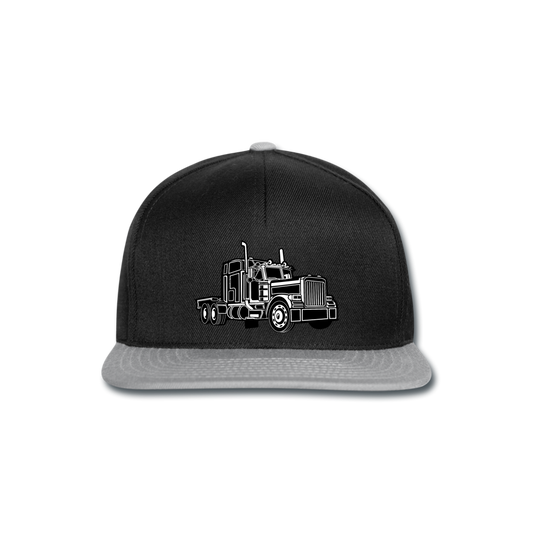 Gorra Snapback"Big Truck" - black/grey