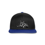 Gorra Snapback"Big Truck" - black/bright royal