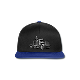 Gorra Snapback"Big Truck" - black/bright royal