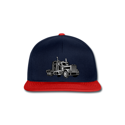 Gorra Snapback"Big Truck" - navy/red