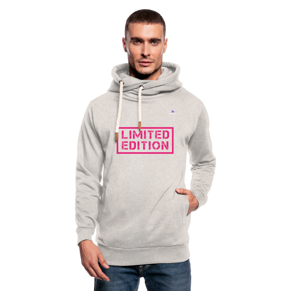 Sudadera con capucha y cuello alto unisex"Legenden Dezember" - heather oatmeal