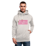 Sudadera con capucha y cuello alto unisex"Legenden Dezember" - heather oatmeal