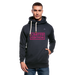 Sudadera con capucha y cuello alto unisex