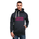 Sudadera con capucha y cuello alto unisex"Legenden Dezember" - navy