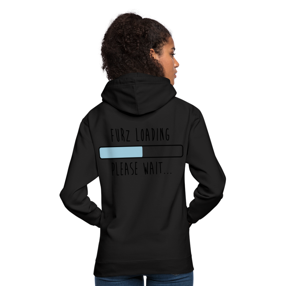 Sudadera con capucha unisex"Furz loading" - black