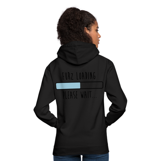 Sudadera con capucha unisex"Furz loading" - black