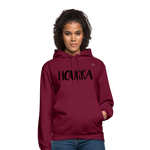 Sudadera con capucha unisex"Furz loading" - bordeaux