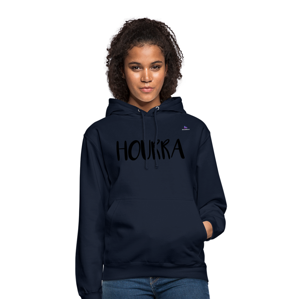 Sudadera con capucha unisex"Furz loading" - navy