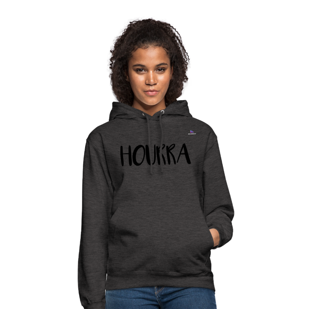 Sudadera con capucha unisex"Furz loading" - charcoal grey