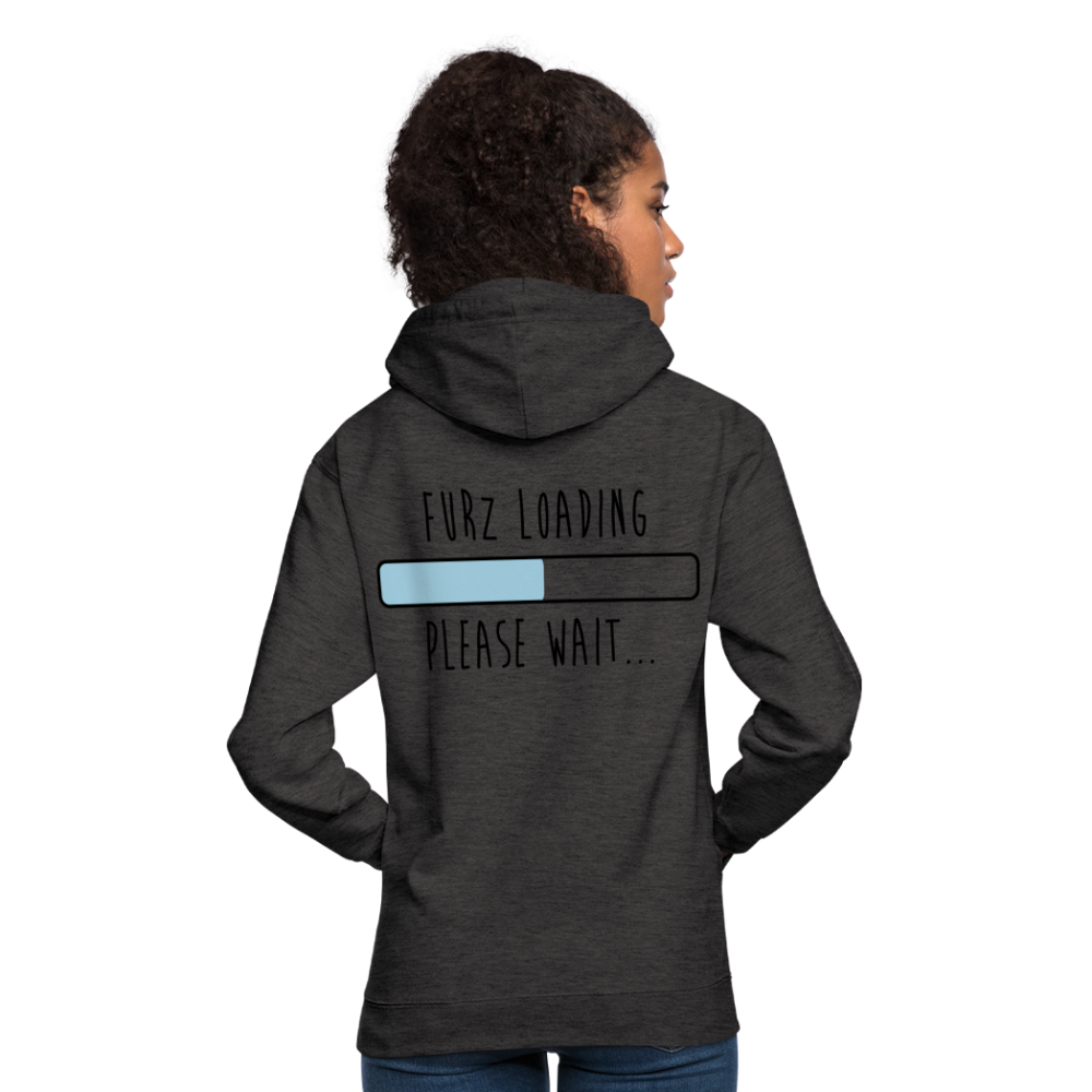 Sudadera con capucha unisex"Furz loading" - charcoal grey