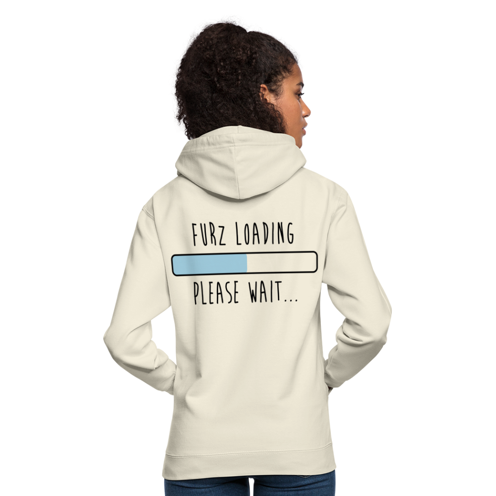 Sudadera con capucha unisex"Furz loading" - vanilla