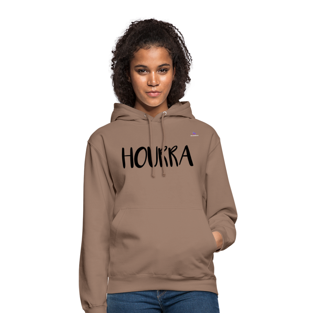 Sudadera con capucha unisex"Furz loading" - mocha