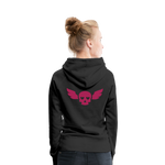 Sudadera con capucha premium"skull heart2" - black