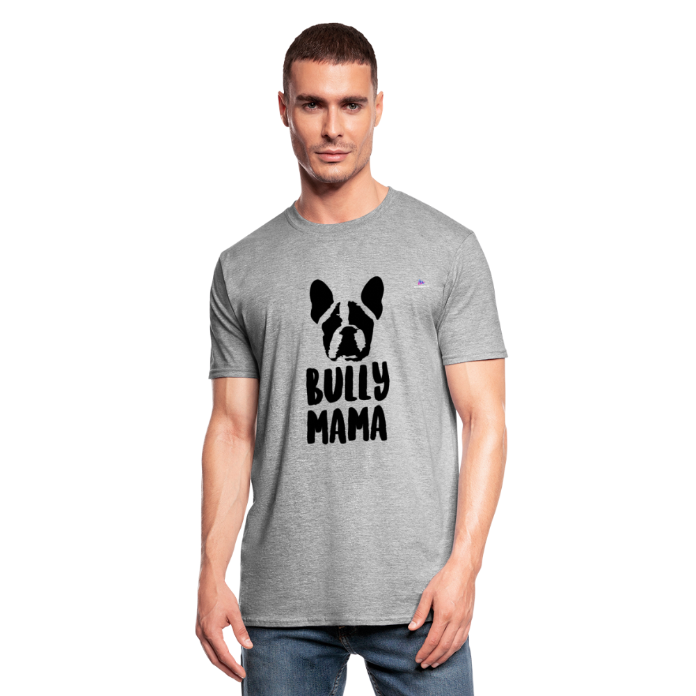 Camiseta en polialgodón unisex"Bullymama" - heather grey