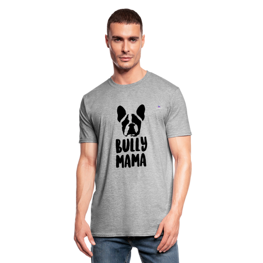 Camiseta en polialgodón unisex"Bullymama" - heather grey