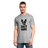 Camiseta en polialgodón unisex"Bullymama" - heather grey