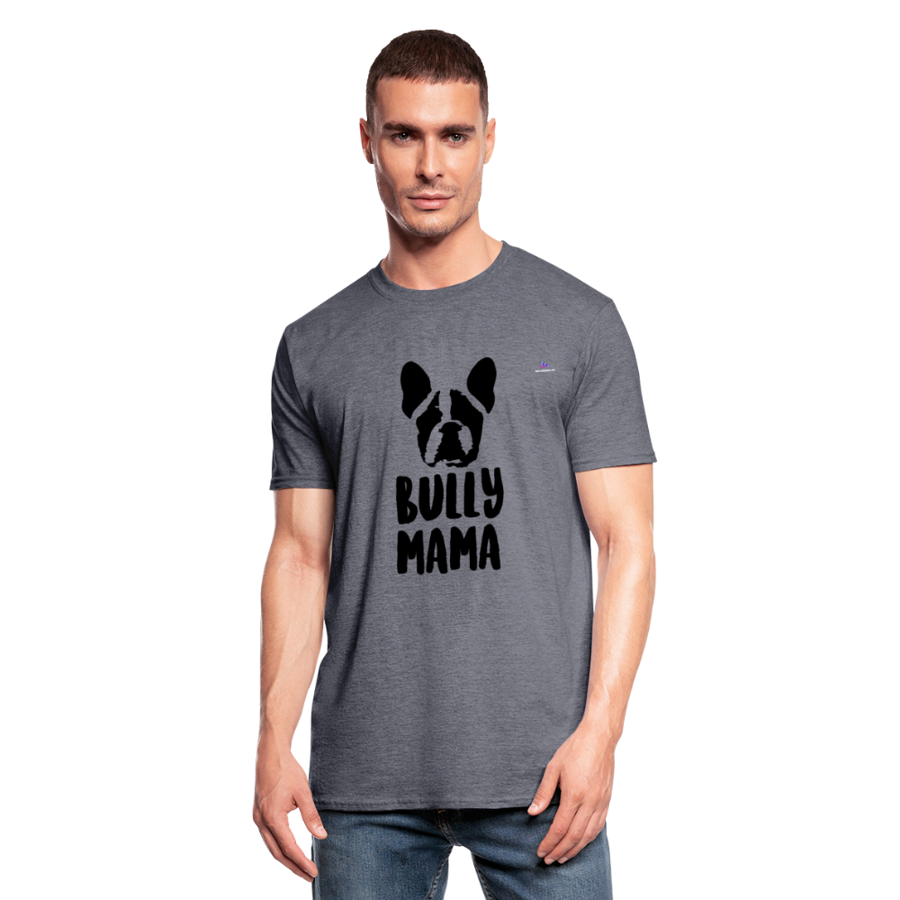 Camiseta en polialgodón unisex"Bullymama" - heather navy