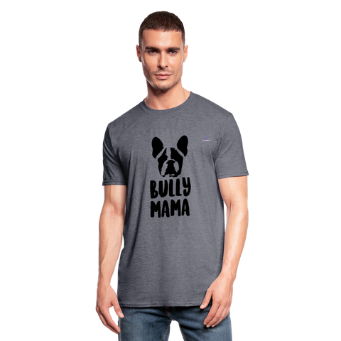 Camiseta en polialgodón unisex"Bullymama" - heather navy