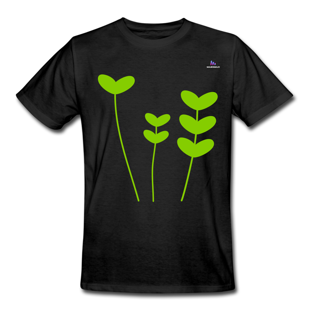 Camiseta de trabajo"Heart Ornament" - black