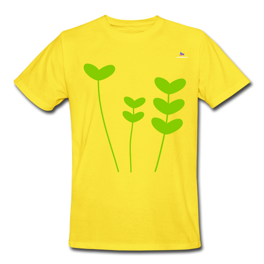 Camiseta de trabajo"Heart Ornament" - yellow
