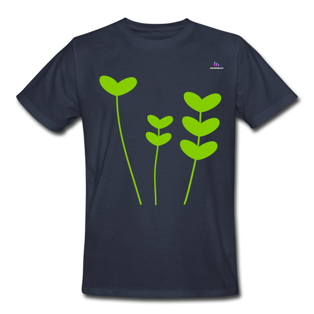 Camiseta de trabajo"Heart Ornament" - navy