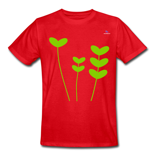 Camiseta de trabajo"Heart Ornament" - red