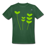 Camiseta de trabajo"Heart Ornament" - bottle green