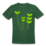 Camiseta de trabajo"Heart Ornament" - bottle green