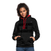 Sudadera con capucha en contraste