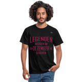 Camiseta "Legenden Dezember" - black